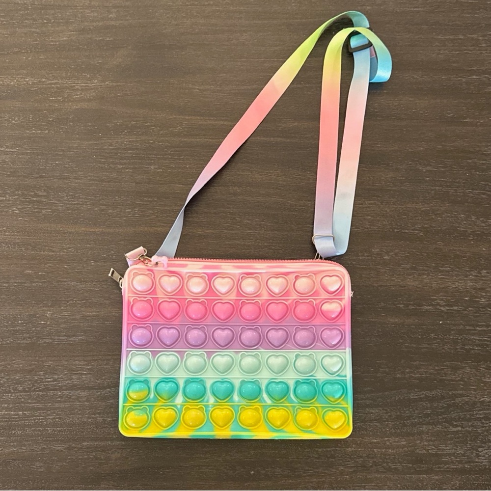 Pop It Girls Multi Color Purse - Picture 7 of 8